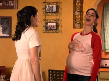 Illustration for article titled The Sarah Silverman Program: "Fetus Don't Fail Me Now"